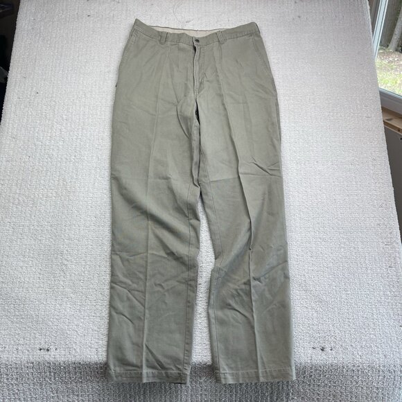 Columbia Pants Mens 36x34 Tan Khaki Duck Canvas Utility Pocket Outdoors Camping - Picture 8 of 11